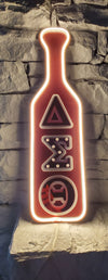 Delta Sigma Theta LED Lit Paddle