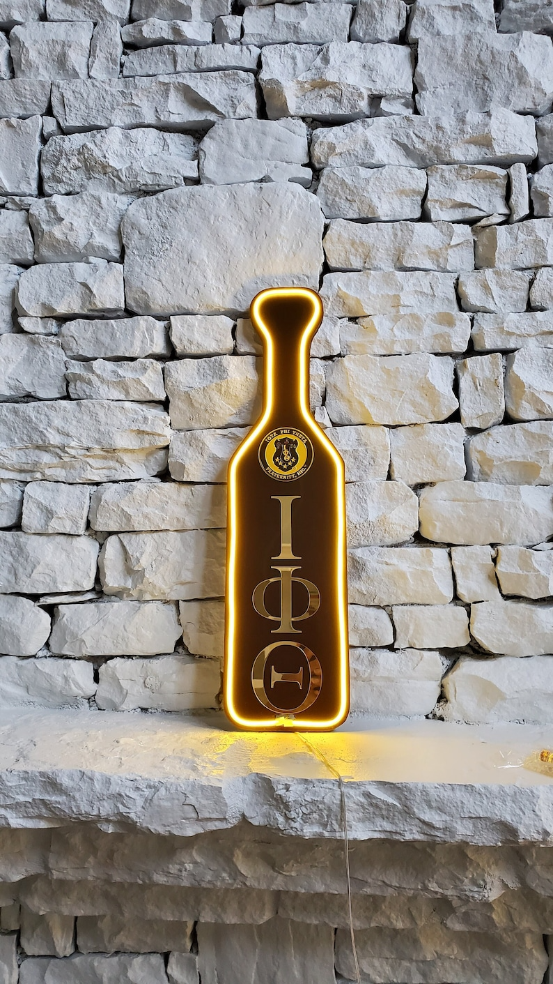 Iota Phi Theta LED Lit Paddle