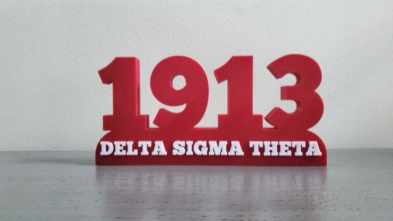 Delta Sigma Theta 1913 Desk Plate